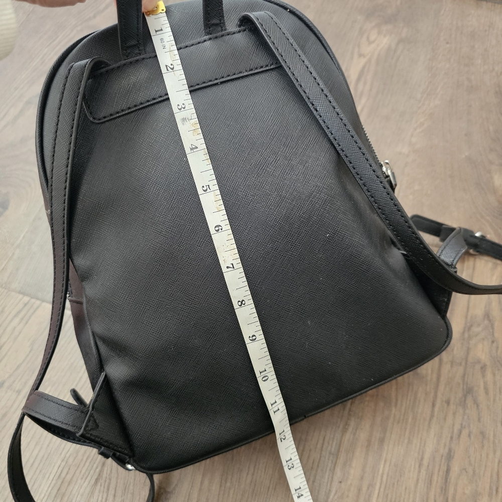 GUESS Black Backpack Purse - Picture 5 of 9